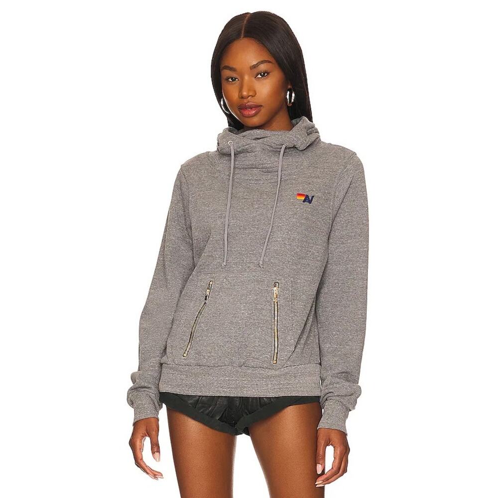 Aviator nation Ninja hoodie gray unisex size XL